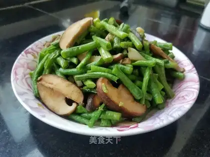 Fry mushrooms