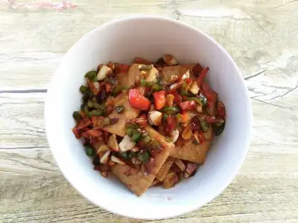 Homemade tofu