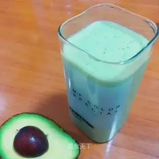 Homemade butter and fruit shakes