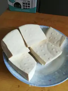 Homemade tofu