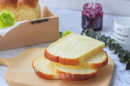 Soup milk toast