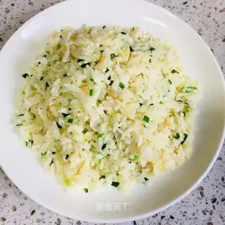 Onion fried rice