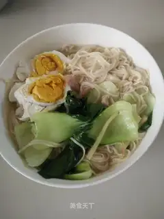 Breakfast noodles