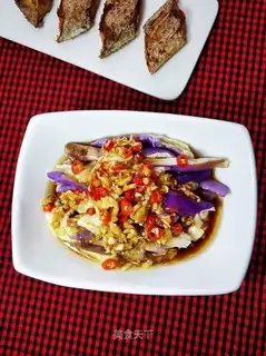 Garlic eggplant