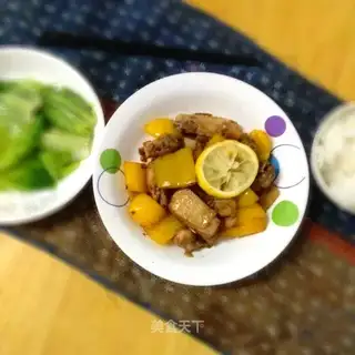 Lemon pepper fried chicken