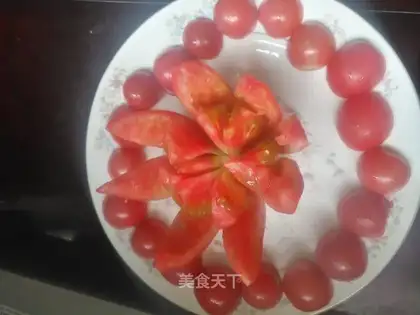 Sugar with tomatoes