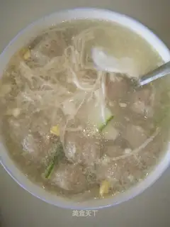 Porkball soup