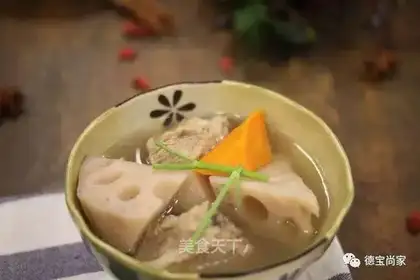 Liang's ribs soup