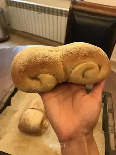 ♪ Tie bread ♪