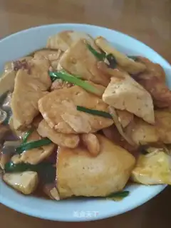Tofu onions