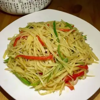 Spuded potatoes
