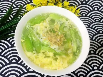 Smelt eggnut soup
