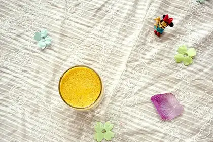 Caramel corn milk