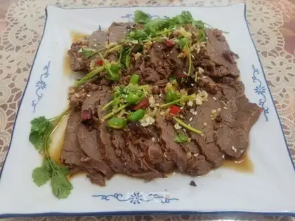 Juicy beef