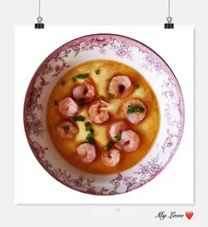 Japanese shrimp steamed eggs