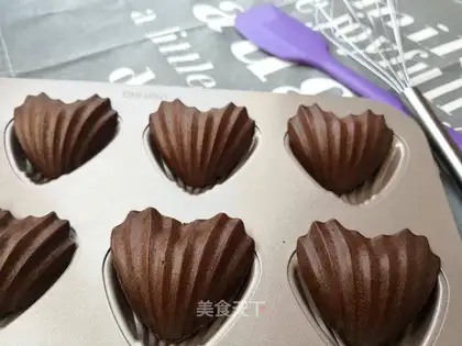 Heart-shaped Madeleine