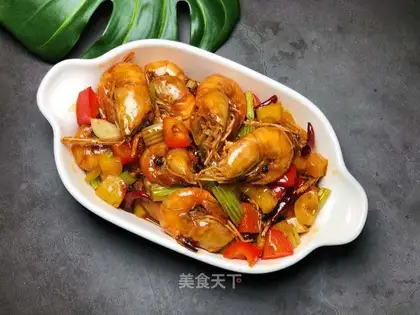 Spicy shrimp