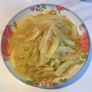 Shrimp skin and watermelon skin