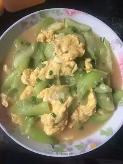 Smelt fried eggs