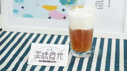 Milk and red tea