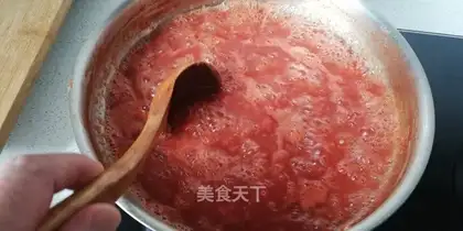 Homemade ketchup