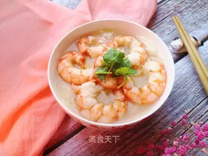 Shrimp noodles