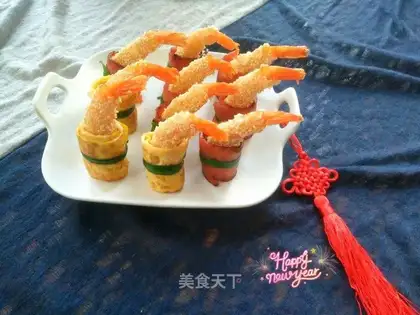 Double sesame shrimp