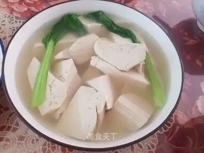 Fresh water for tofu