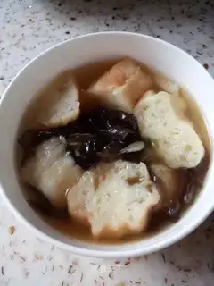 Cream of lavender soup