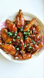Coke chicken wings