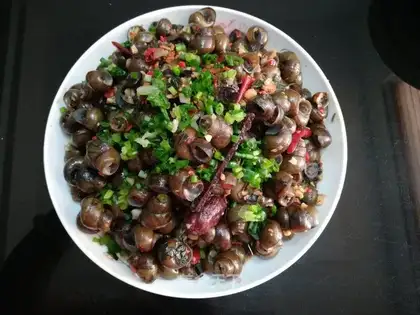 Taste snails