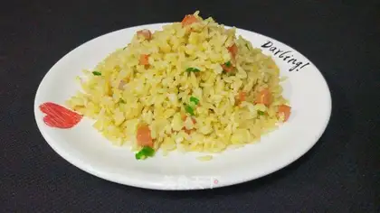 Gold egg fried rice