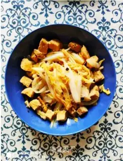 Frozen tofu casserole