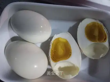 Pickled duck eggs