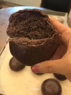 Black rice buns