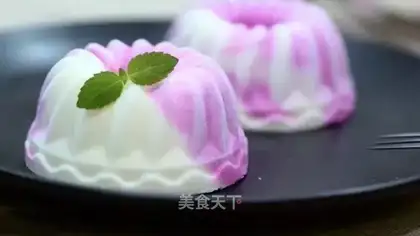 Flamingo cheese cream