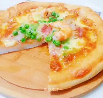 Shrimp pizza