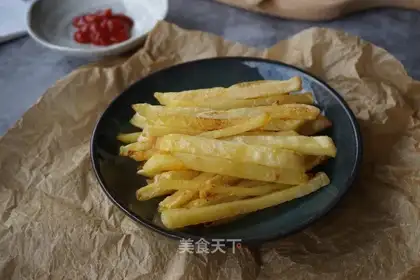 The oven fries