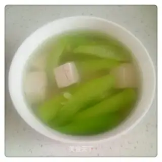 Tofu soup