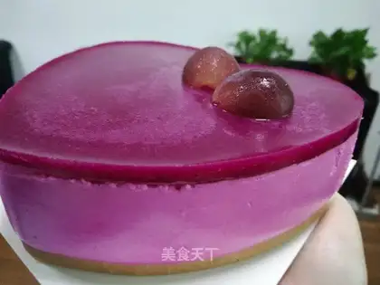 Flamingo mousse cake