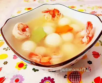 Pork shrimp soup