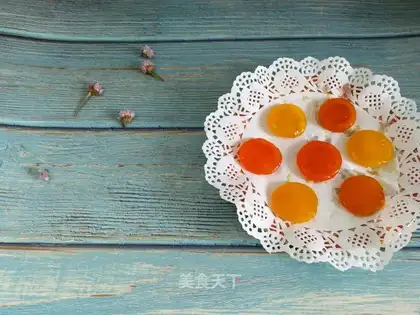 Homemade salted yolk