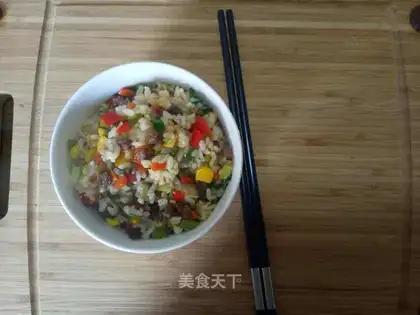 Beef fried rice
