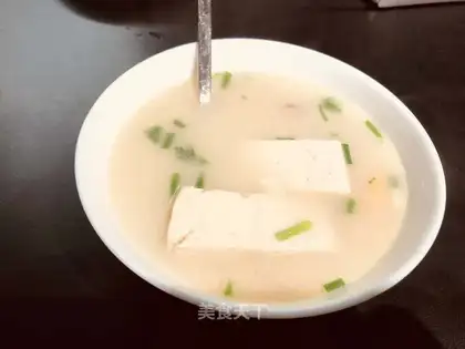 Tofu soup