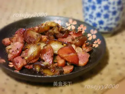 Air pot roasted pig hoof