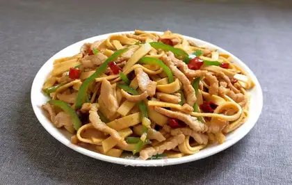 Bean-skined meat