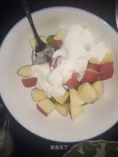 Homemade fruit fishing