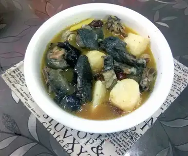 Chicken soup from Whisper