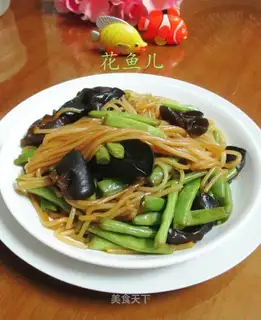 Blackwood bean rice powder