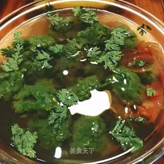 Spinach shrimp